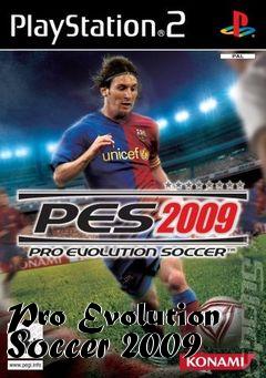 Box art for Pro Evolution Soccer 2009