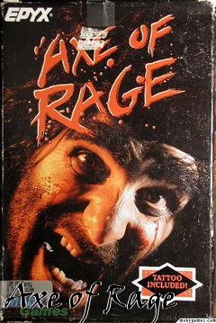 Box art for Axe of Rage