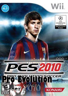 Box art for Pro Evolution Soccer 2010