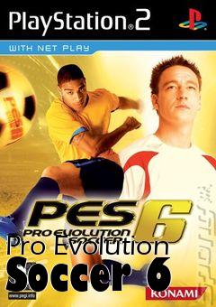 Box art for Pro Evolution Soccer 6