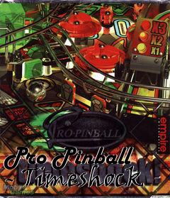 Box art for Pro Pinball - Timeshock