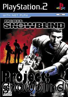 Box art for Project: Snowblind