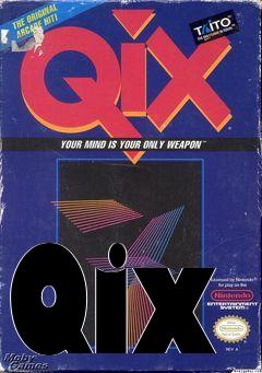 Box art for Qix