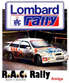 Box art for R.A.C. Rally