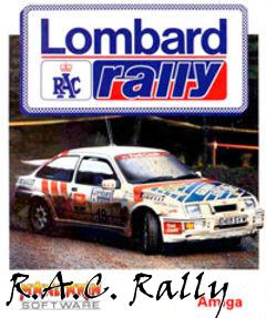 Box art for R.A.C. Rally