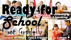 Box art for Ready for School - First Grade