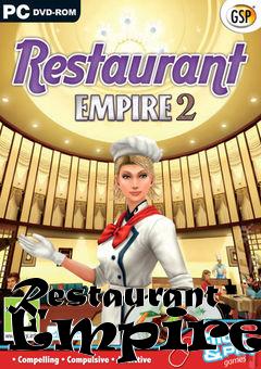 Box art for Restaurant Empire 2