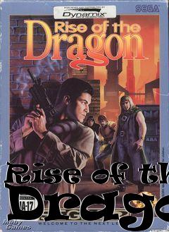 Box art for Rise of the Dragon