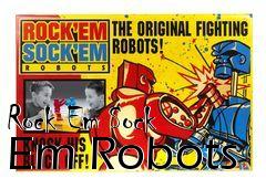 Box art for Rock Em Sock Em Robots