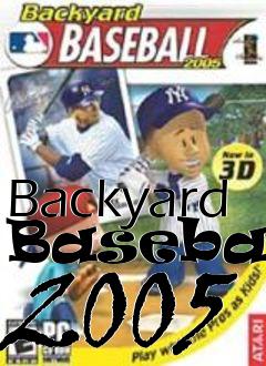 Box art for Backyard Baseball 2005
