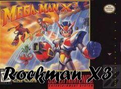 Box art for Rockman X3