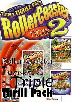 Box art for Roller Coaster Tycoon 2 - Triple Thrill Pack