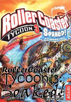 Box art for RollerCoaster Tycoon 3: Soaked!