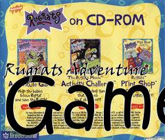 Box art for Rugrats Adventure Game