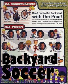 Box art for Backyard Soccer