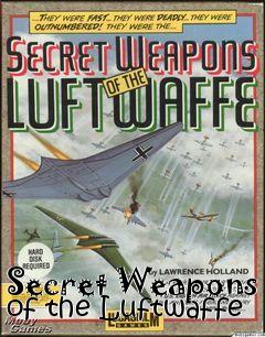 Box art for Secret Weapons of the Luftwaffe