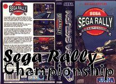 Box art for Sega Rally Championship