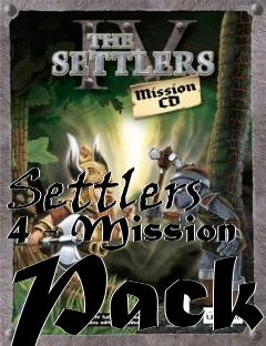 Box art for Settlers 4 - Mission Pack