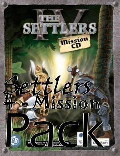 Box art for Settlers 4 - Mission Pack