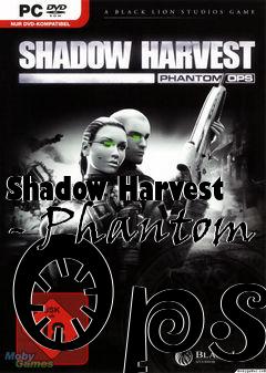 Box art for Shadow Harvest - Phantom Ops