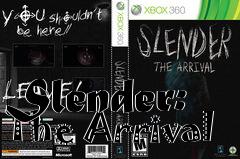 Box art for Slender: The Arrival
