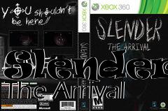 Box art for Slender: The Arrival