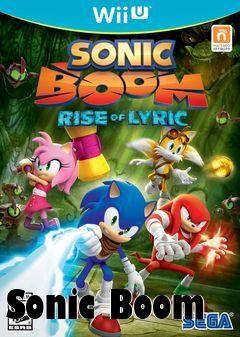 Box art for Sonic Boom