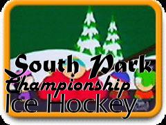 Box art for South Park Championship Ice Hockey