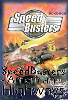Box art for SpeedBusters - American Highways