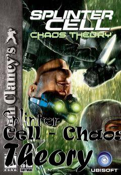 Box art for Splinter Cell - Chaos Theory