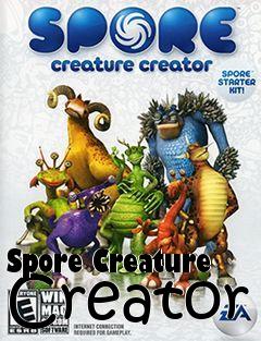 Box art for Spore Creature Creator