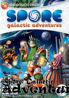 Box art for Spore: Galactic Adventures