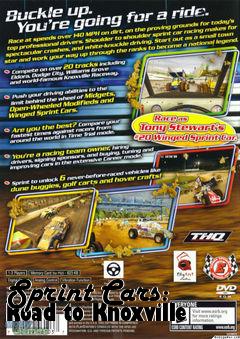 Box art for Sprint Cars: Road to Knoxville