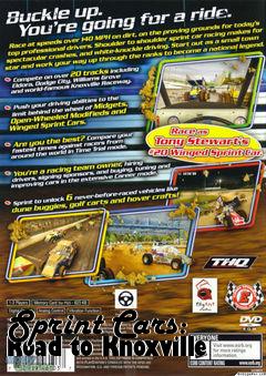 Box art for Sprint Cars: Road to Knoxville