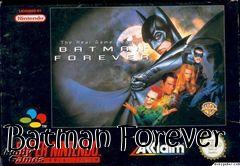 Box art for Batman Forever