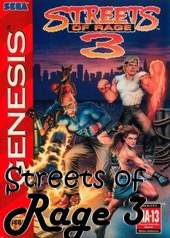 Box art for Streets of Rage 3