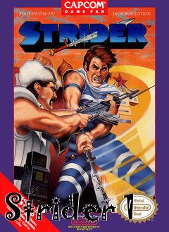 Box art for Strider 1