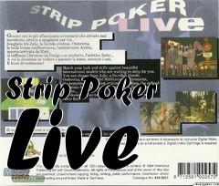 Box art for Strip Poker Live