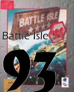 Box art for Battle Isle 93