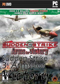 Box art for Sudden Strike 3: Arms for Victory