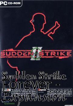 Box art for Sudden Strike Forever - Expansion