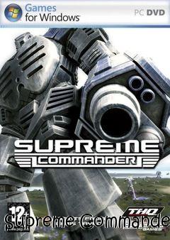 Box art for Supreme Commander