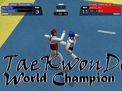 Box art for TaeKwonDo World Champion