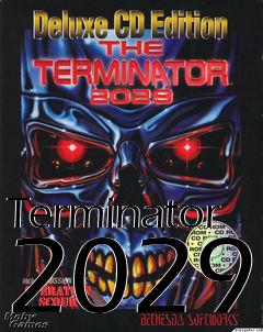 Box art for Terminator 2029