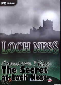 Box art for Cameron Files: The Secret at Loch Ness