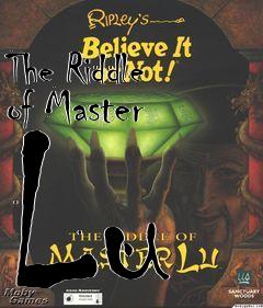 Box art for The Riddle of Master Lu