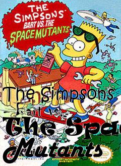 Box art for The Simpsons - Bart vs. The Space Mutants