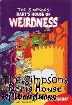 Box art for The Simpsons - Barts House Of Weirdness