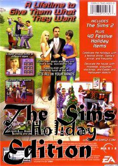 Box art for The Sims 2 - Holiday Edition