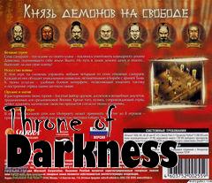 Box art for Throne of Darkness